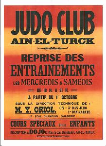 11 5 JUDO CLUB A AIN-EL-TURCK 1962